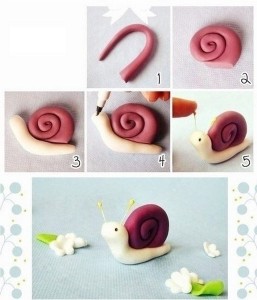 how_to_make_playdough_snail