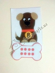 counting give a dog a bone game