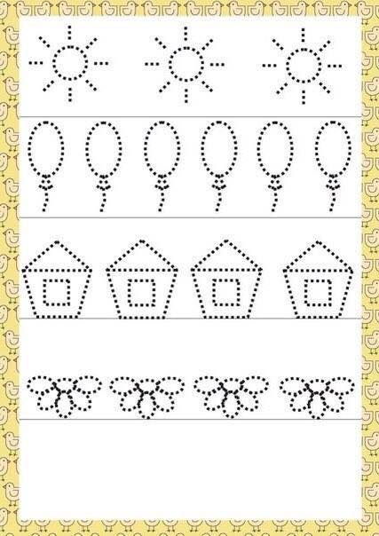 Number Names Worksheets » Writing Practice For Preschoolers  Free Printable Worksheets for Pre 