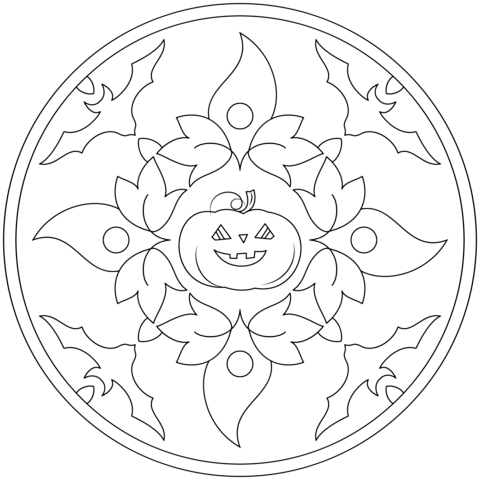 free-printable-halloween-mandala-coloring-pages-2 « funnycrafts