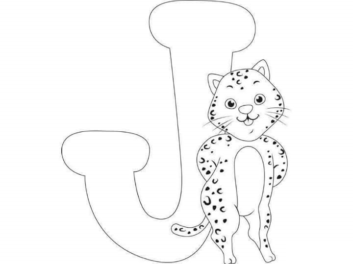 j coloring pages printable - photo #39