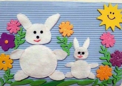 funny_bunnies_from_cotton_pads