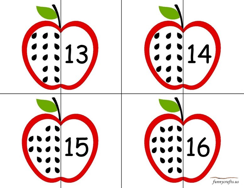 for kindergarten games printable math board Homeschool Preschool « early puzzle number and apple years