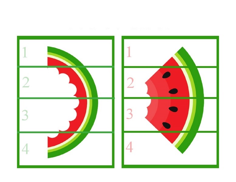 watermelon puzzle