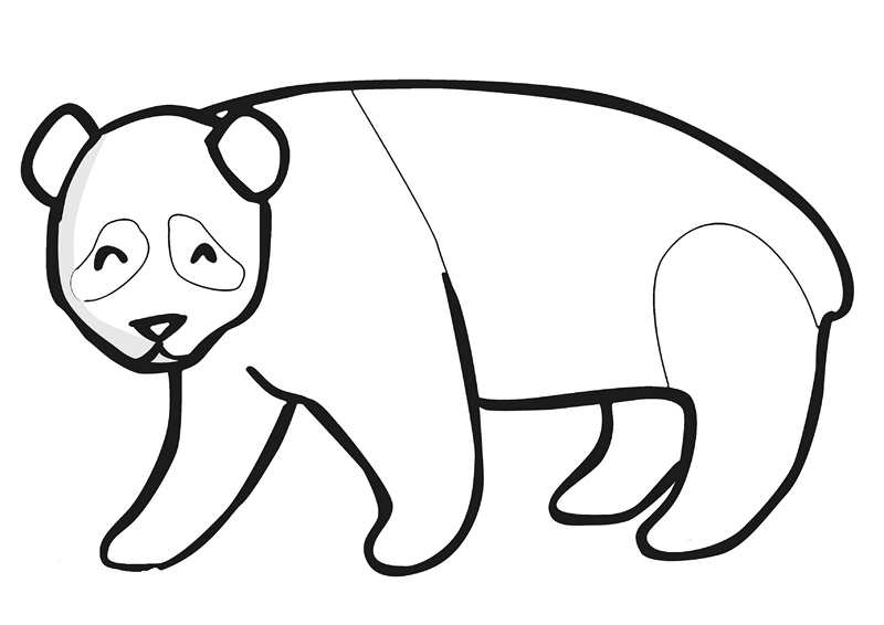 zoo coloring pages panda