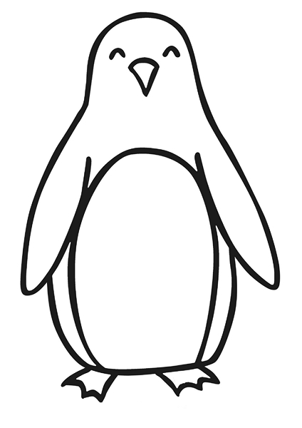 zoo coloring pages penguin