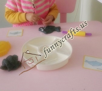 create x trays with play dough (1)