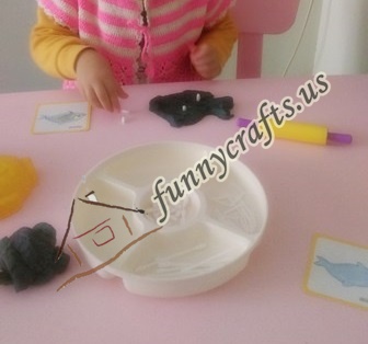 create x trays with play dough (3)