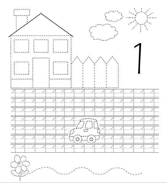 Number Names Worksheets writing activities for pre-k : Number Names Worksheets : prewriting activities for preschoolers ...