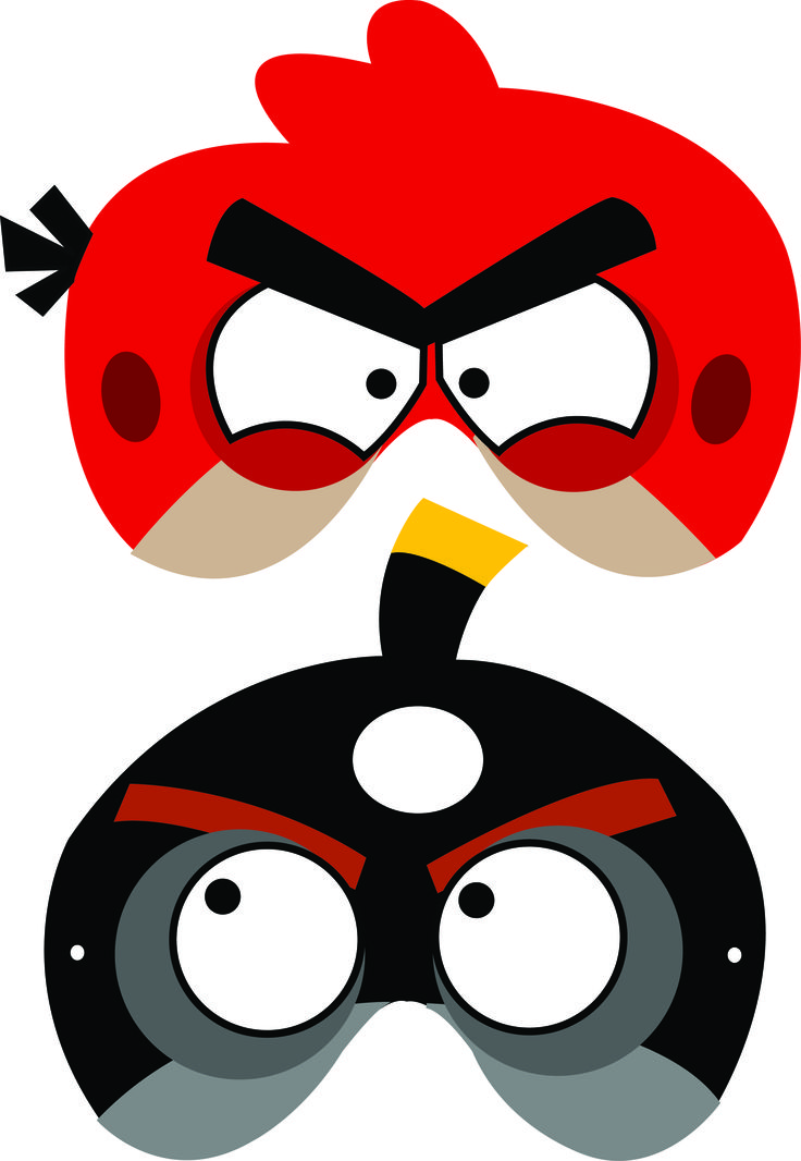 angry birds mask