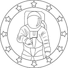 Download astronaut coloring pages for preschoolers (5) « Preschool and Homeschool