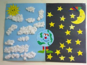 Day and night bulletin board ideas (3) « funnycrafts