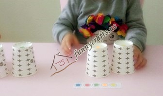 fun math games with paper cups (1)