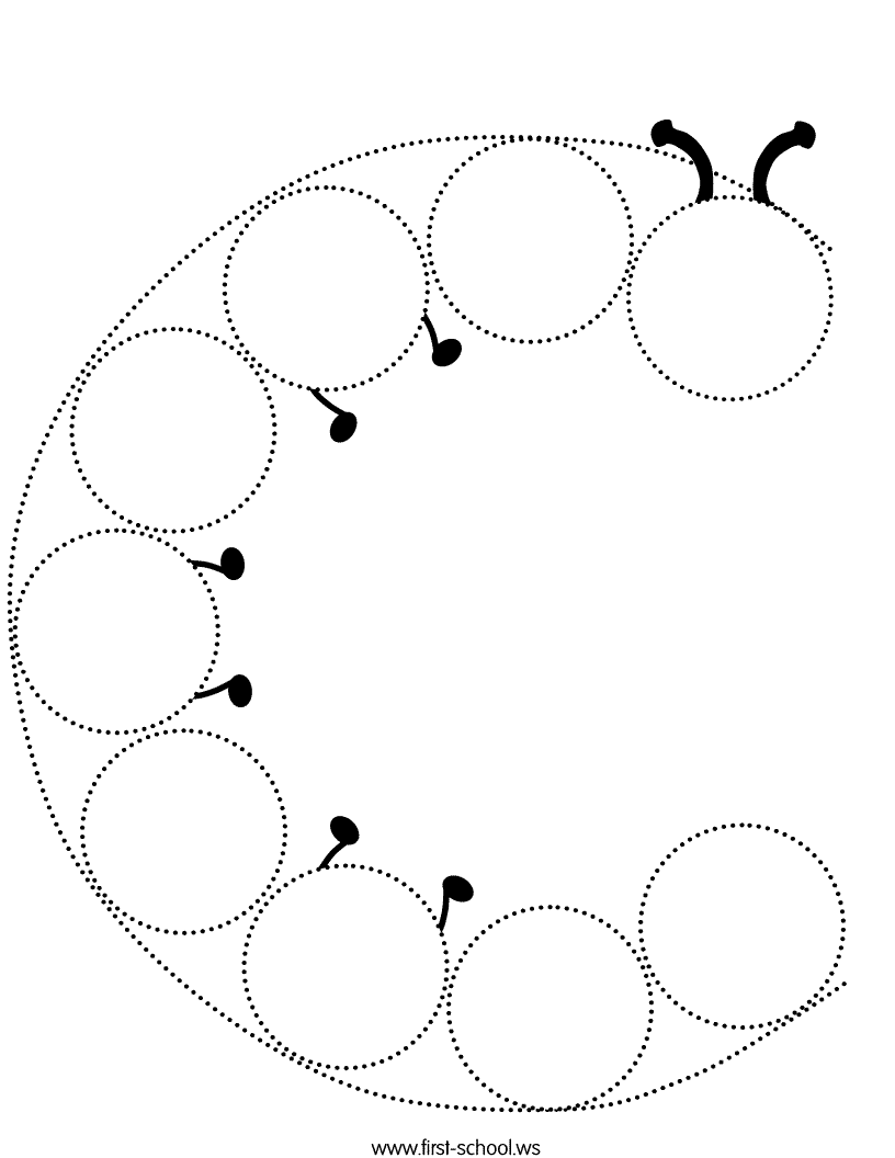 Number Caterpillar Math Activities 2 U00ab Preschool And