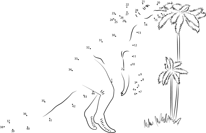 dinosaur dot to dot activities