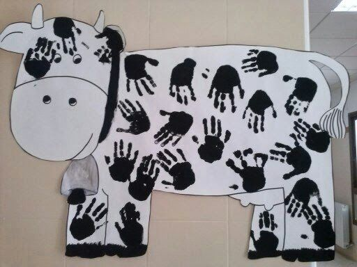 farm crafts forkids 2 preschool and homeschool christmas cows decorations