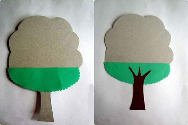 tree craft with paper (3)
