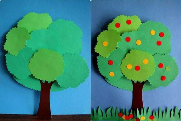 tree craft with paper (4)