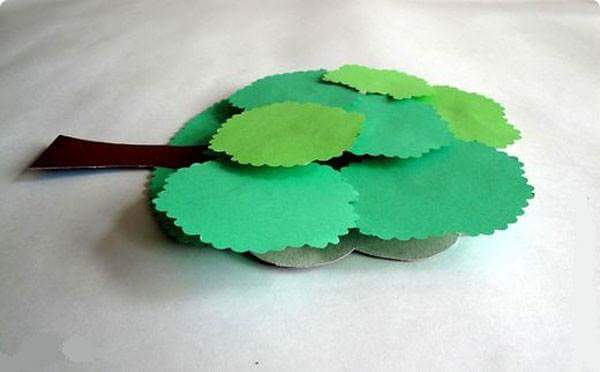 tree craft with paper (5)