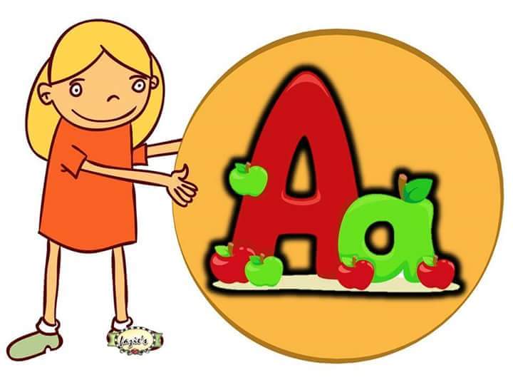preschool big and small letter A printable