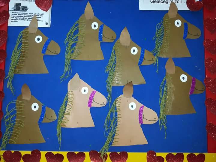 horse-bulletin-board-idea