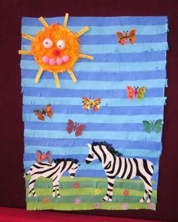 kids-zebra-craft