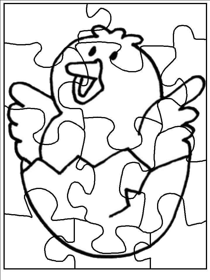 Puzzle For Coloring 1