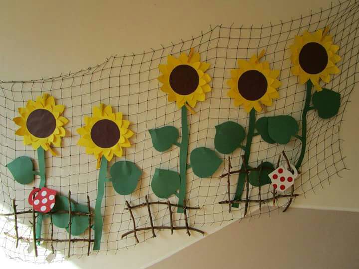 sunflower-wall-decorations