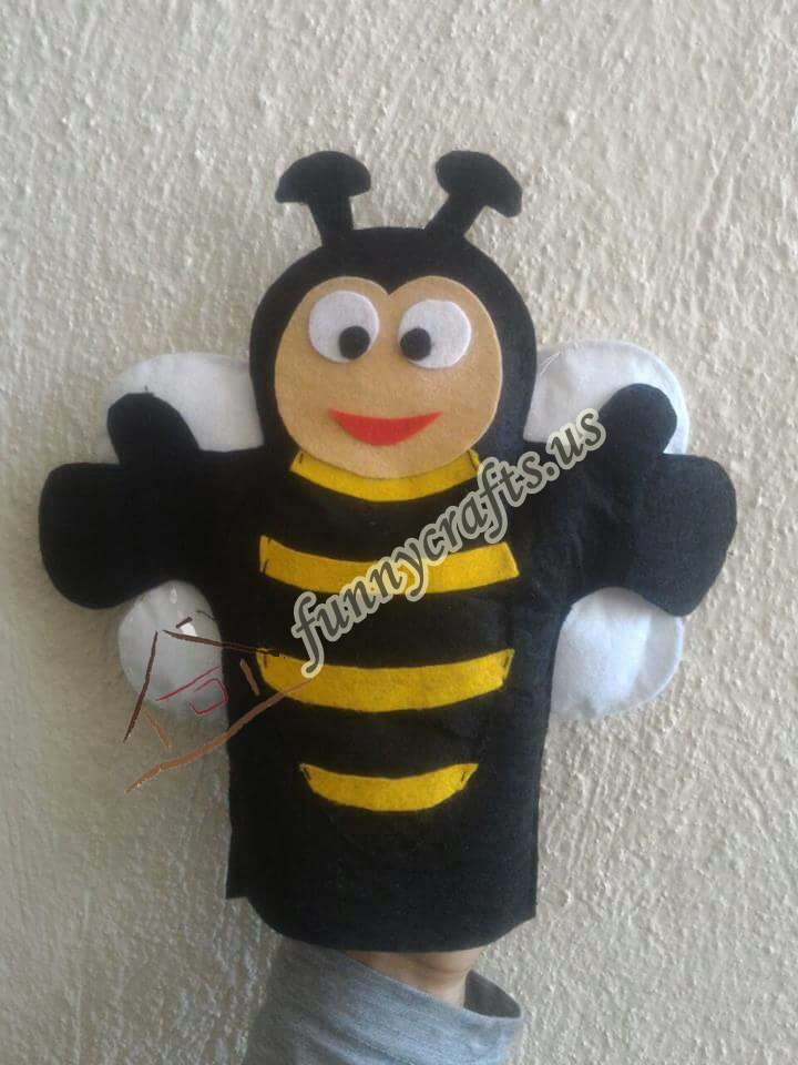 bee-puppet-craft