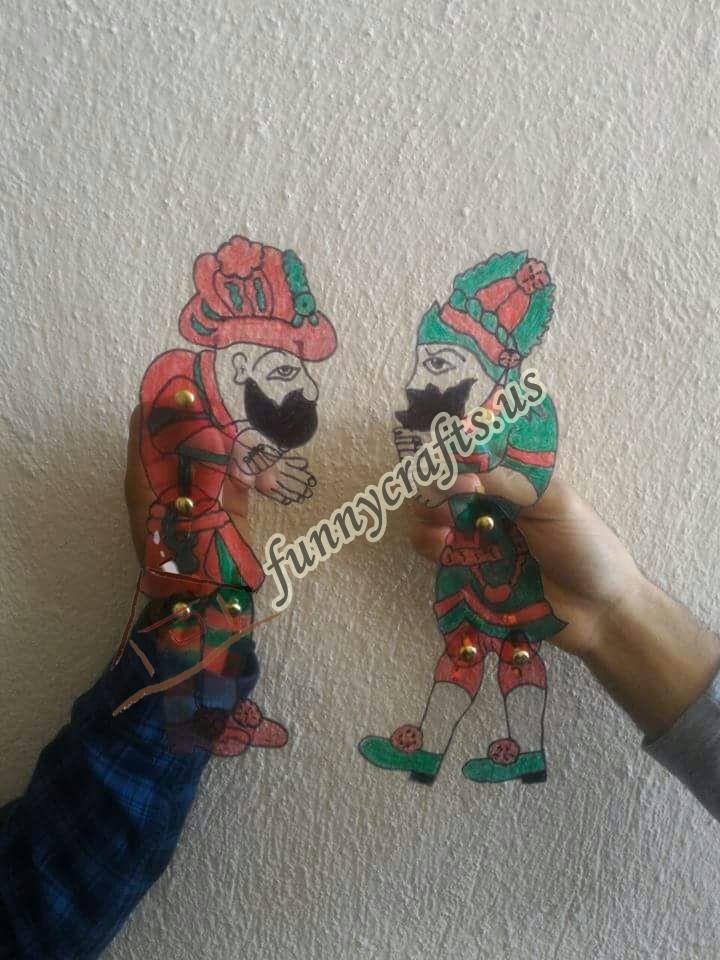 karagoz-and-hacivat-puppet-craft