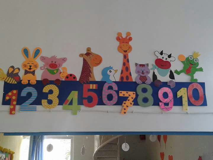 numbers classroom  decorations  6  Preschool and Homeschool