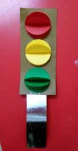 Traffic lights craft for preschoolers - The best crafts