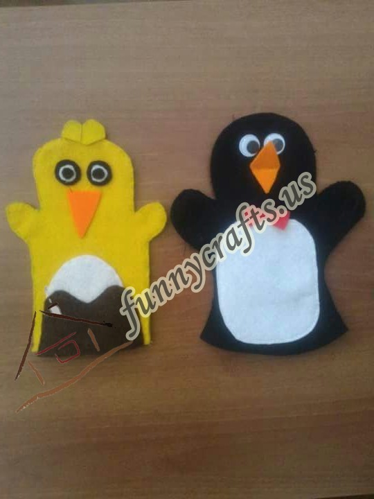 penguin-puppet-craft