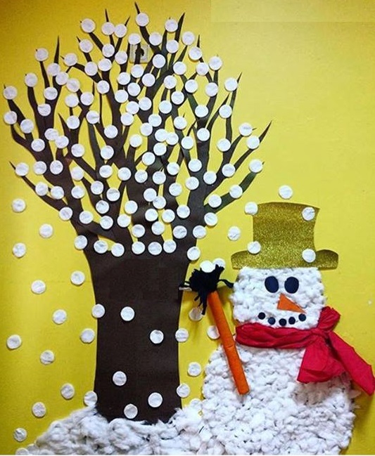 winter wall  decorations  for school  2  Preschool and 