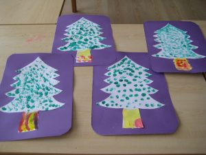Fingerprint art activity - Preschool and Homeschool