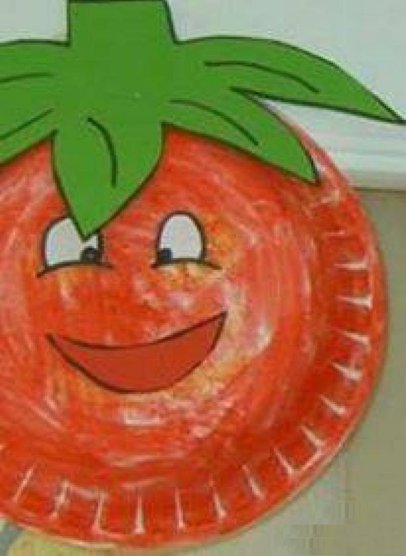 orange craft preschool funnycrafts activities colors crafts toddler plate