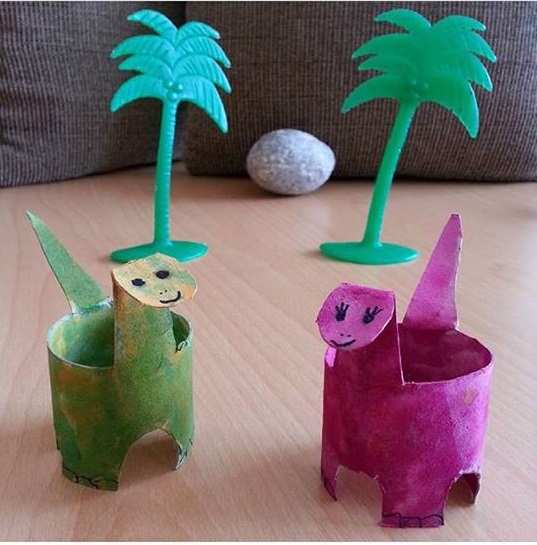 Dinosaur Toilet Paper Roll Craft Dinosaur Toilet Paper Roll Craft