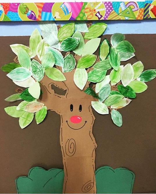 Tree art and craft activities