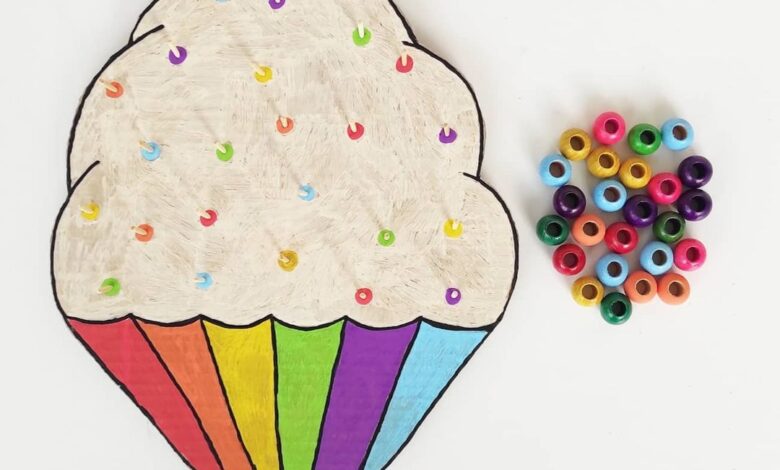 Ice Cream Cone Color Match  Preschool colors, Preschool activities, Color  activities